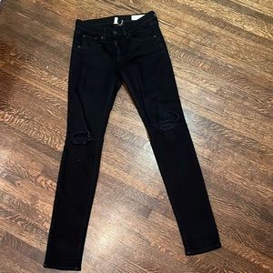 Black Rag and Bone Jeans